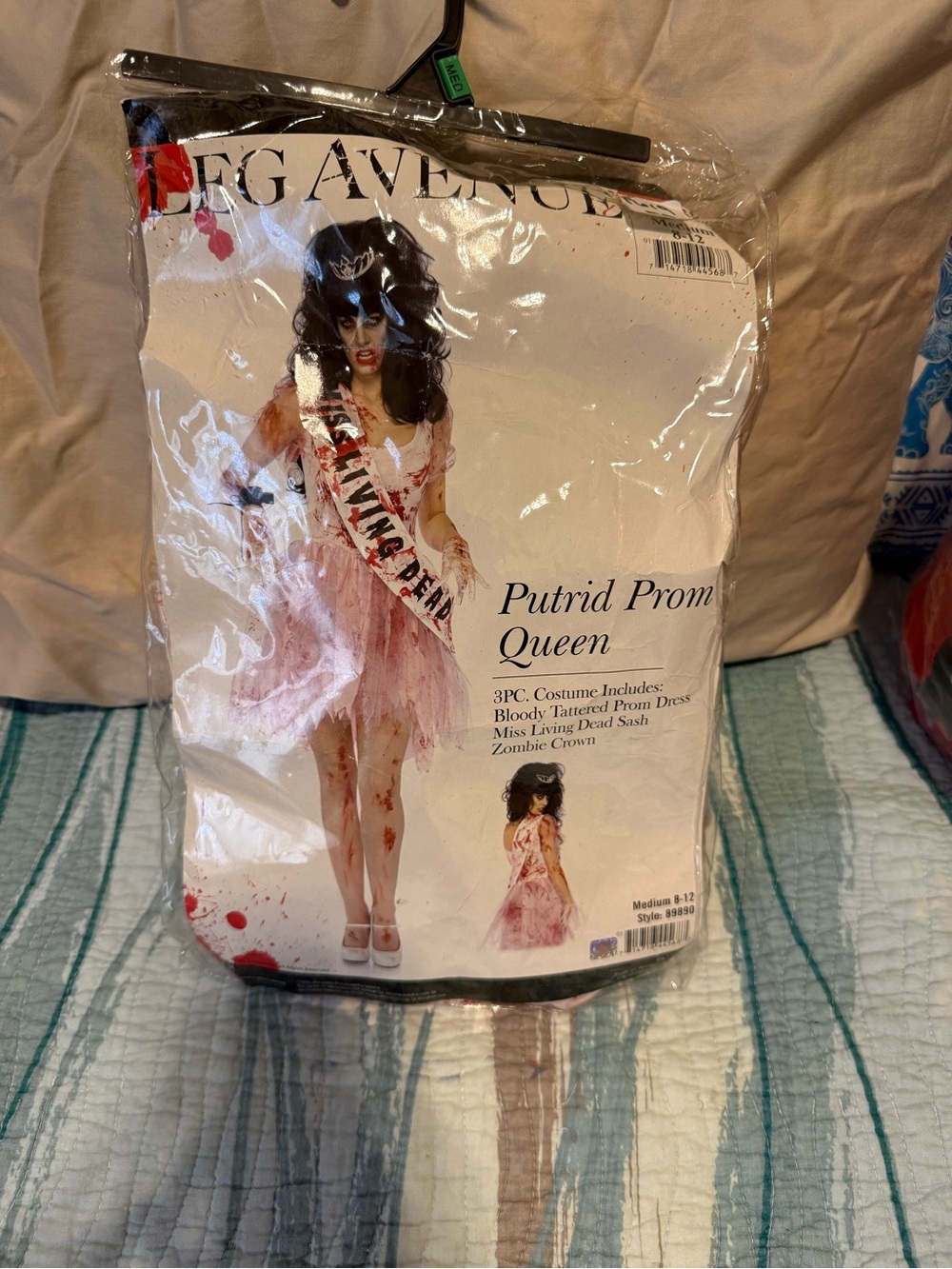 Vintage Putrid Prom Queen Costume